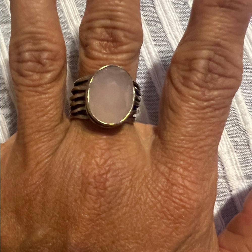 Silpada silver ring, size 8.